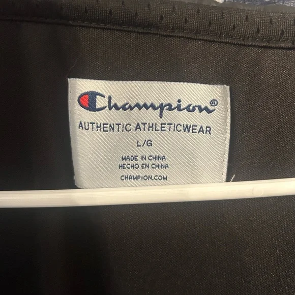 Champion Black Pullover Jacket - Picture 5 of 5
